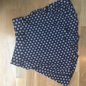 Loft A-Line petite summer skirt